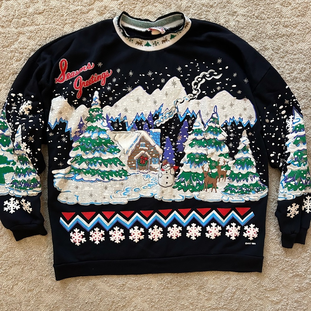 Vintage Christmas Sweater
